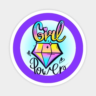 Girl Power Quote Girly Inspiration Positive Quote Magnet